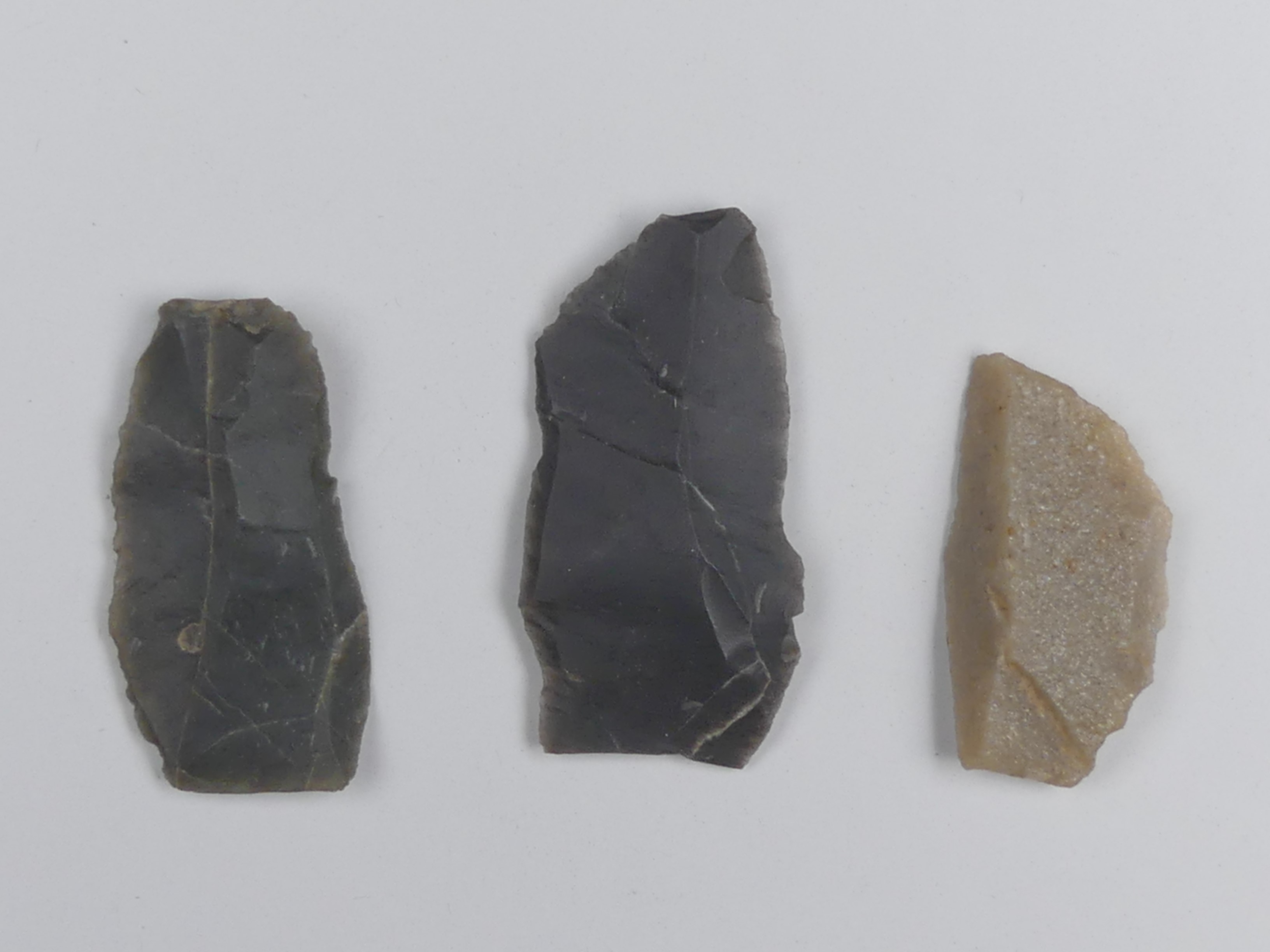 Klingen aus Quarzit und Kieselschiefer - Objektdatenbank der