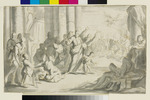 Heilung eines Lebrosen, Entwurf für ein Altarbild in S. Maria Assunta in Grumello de