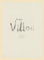 Francois Villon - Folge, Nr. 1