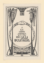 Exlibris Otto und Lilli Wolfskehl