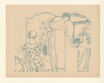 3 Damen im Salon, Kleider von M. Poiret