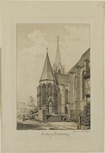 Frankenberg, Liebfrauenkirche, Vorlage für eine Reproduktion, Ansicht von Südosten