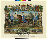 Erinnerungsblatt an den Militärdienst im Regiment König Humberts von Italien
