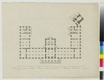 Grundriss des Fridericianums, aus: Plans et vue perspective du Musée de Cassel bati par Fréderic II. Landgrave... 1784