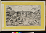 Kanallandschaft mit hoher Brücke, in: Sammelband "Ecole Chinois II", fol. 17