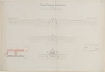 Kassel, Garde du Corps-Kaserne, Erweiterungsprojekt, Entwurf, Aufrisse, Schnitt und Lageplan