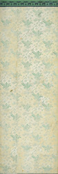 Tafel, Kat.Nr. 65 (Arnold-Katalog), Rapporttapete mit grün-weißem Blattmuster
