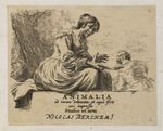 Titelblatt: Bäuerin auf einem Stein sitzend
