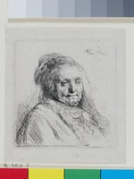 Brustbild der Mutter des Künstlers (B 354)