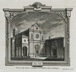 Fassade der Kirche des Klosters San Michele in Bosco von Bologna
