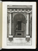 Portikus im Innenhof des Palazzo Farnese