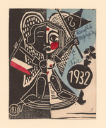 Neujahrskarte 1931/1932