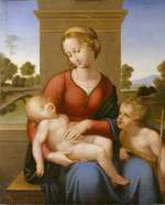 Madonna mit dem Christuskind und dem Johannesknaben