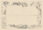 Variationen über das Thema der entflohenen Gemahlin Hassans, Blatt aus dem Mappenwerk "Die Inseln Wak Wak"