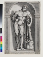 Herkules Farnese, aus dem Speculum Romanae Magificentiae