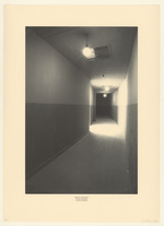 Korridor in Installation, Blatt aus dem Mappenwerk "10 Personagen. Installationen"