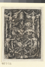 Ornament mit Fledermaus im Zentrum (New Holl. 282)