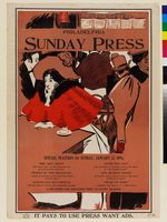 Philadelphia Sunday Press--Special features for Sunday, January 12, 1896