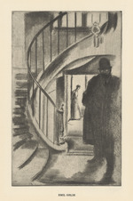 Treppenhaus am Quai Voltaire, aus "Zeitschrift für bildende Kunst"
