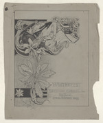 Entwurf für die Festzeitschrift des Alpenvereins