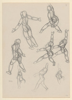Tänzerin in acht Positionen