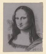 Porträtstudie, Mona Lisa (nach da Vinci)