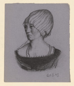 Porträtstudie, weiblich, Kopie nach Dürer?