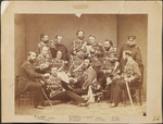 Gruppenphoto kurhessischer Militärs
