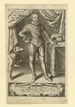Herzog Johann Albert von Mecklenburg, verso: Widmung
