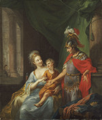 Aeneas und Dido mit Askanius
