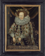 Landgräfin Agnes von Hessen-Kassel, geb. Gräfin von Solms-Laubach, Bildnis einer Ahnenserie