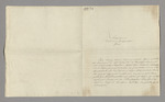 Goethe - Brief: An Kurfürst Wilhelm I. von Hessen-Kassel