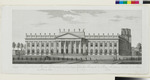 Aufriss der Fassade des Museums Fridericianum, aus: Plans et vue perspective du Musée de Cassel bati par Fréderic II. Landgrave... 1784