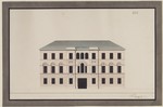 Kassel (?), Entwurf zu einem städtischen Wohnhaus, Aufriß