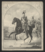 Friedrich Wilhelm I. Kurfürst von Hessen-Kassel zu Pferd