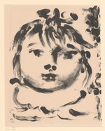 Porträt seiner Tochter Paloma (Umschlagseite aus Picasso Lithographe Tome II")