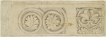 Vorlagenblatt zur "Sammlung mittelalterlicher Ornamentik, in geschichtlicher und systematischer Anordnung"