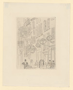 Hafengasse, Illustration zu Eugène Montfort "La Belle-Enfant ou l