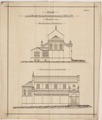 Kassel, Kapelle der katholisch-apostolischen Gemeinde, Entwurf, Ansicht