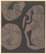 Drei Scherben mit Figur und Drachen, Blatt 2 der Folge "Scherben"