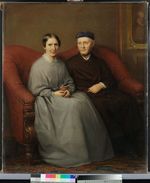 Der Maler August von der Embde und seine Frau Charlotte, geb. Henschel
