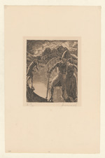 Blatt der Mappe "Kreisleriana: Elf Radierungen zu E.T.A. Hoffmann"