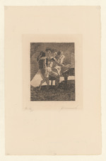 Blatt der Mappe "Kreisleriana: Elf Radierungen zu E.T.A. Hoffmann"