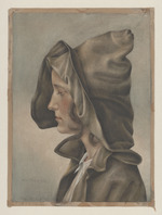 Bildnis eines Mädchens mit Kapuze