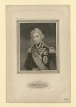 Horatio Nelson, 1. Viscount, vermutlich aus: Meyers Conversations-Lexikon