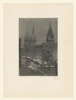 Blick auf die Martinskirche und den Druselturm