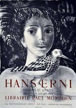 Plakat Librairie Paul Morihien: Hans Erni. Dessins et Lithos