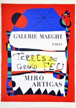 Plakat Galerie Maeght: Terres de Grand Feu