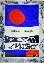 Plakat Galerie Maeght: Miro. Oeuvres récentes