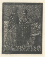 Zwei Frauen mit Korb